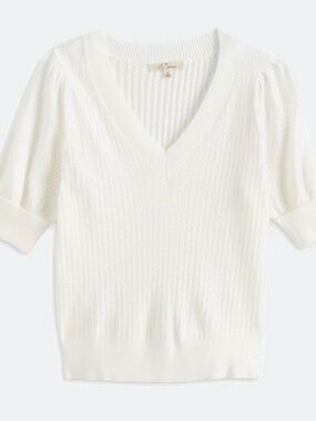 Les Serein Bollo Pointelle Short Sleeve